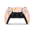 Playstation 5 Controller Skin Checkered Flowers