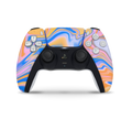 Playstation 5 Controller Skin Blue Liquid