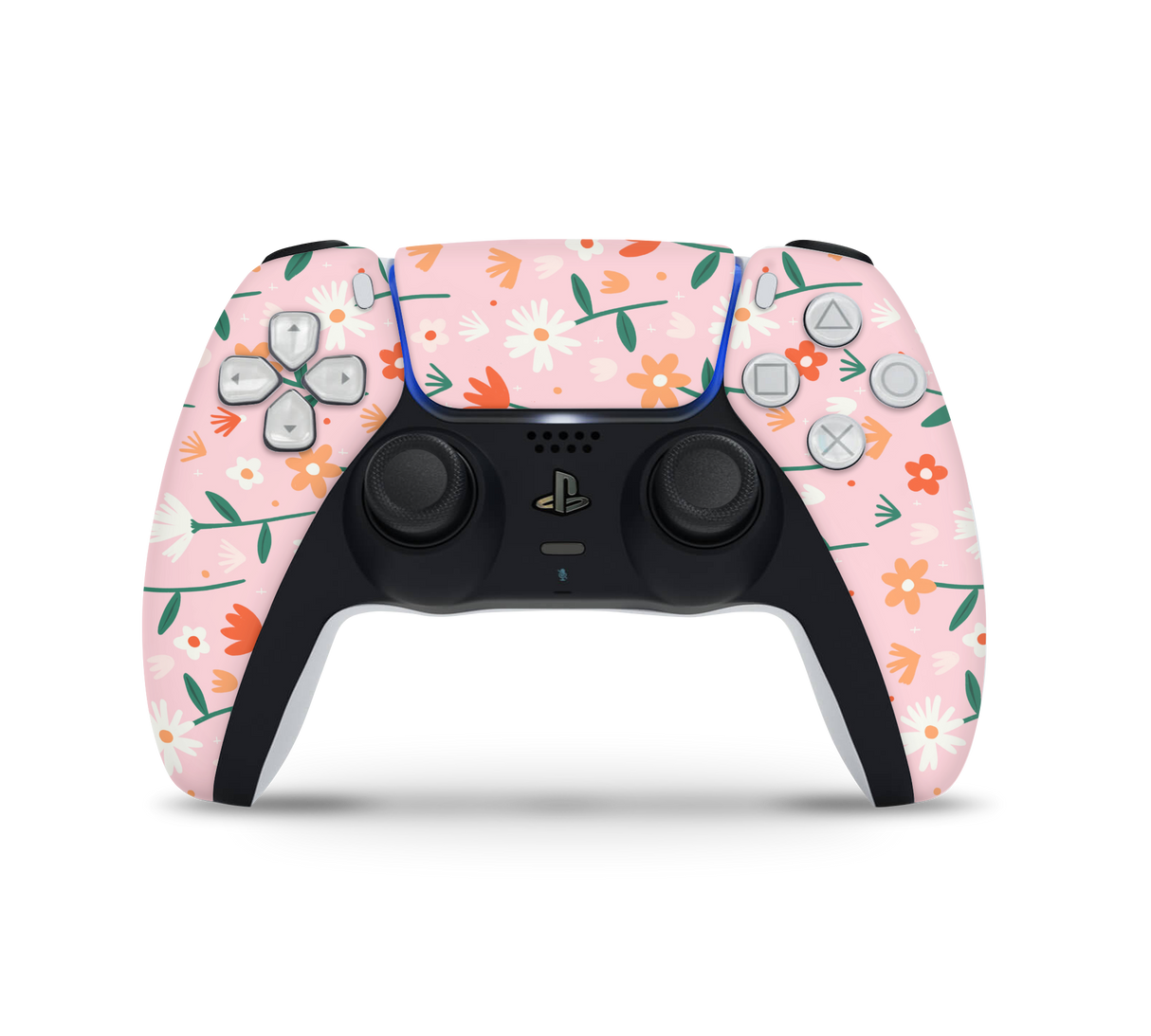 Playstation 5 Controller Skin Flowers In Summer