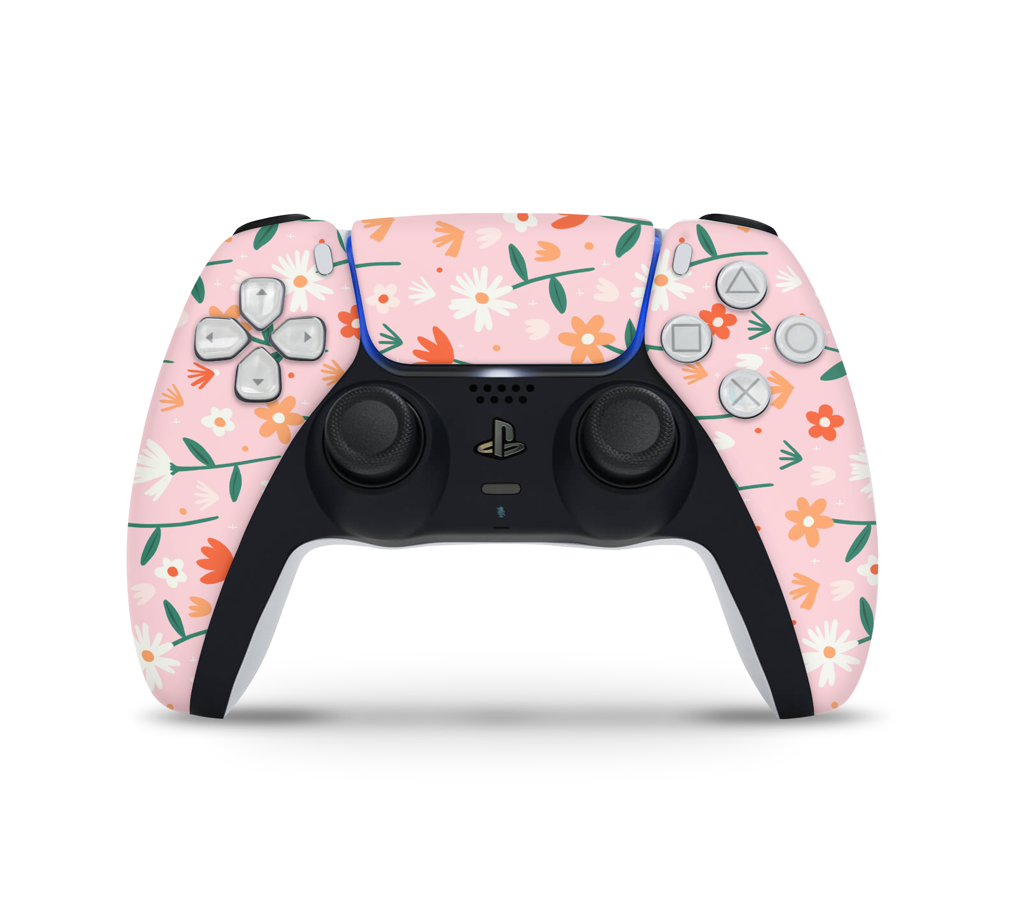 Playstation 5 Controller Skin Flowers In Summer