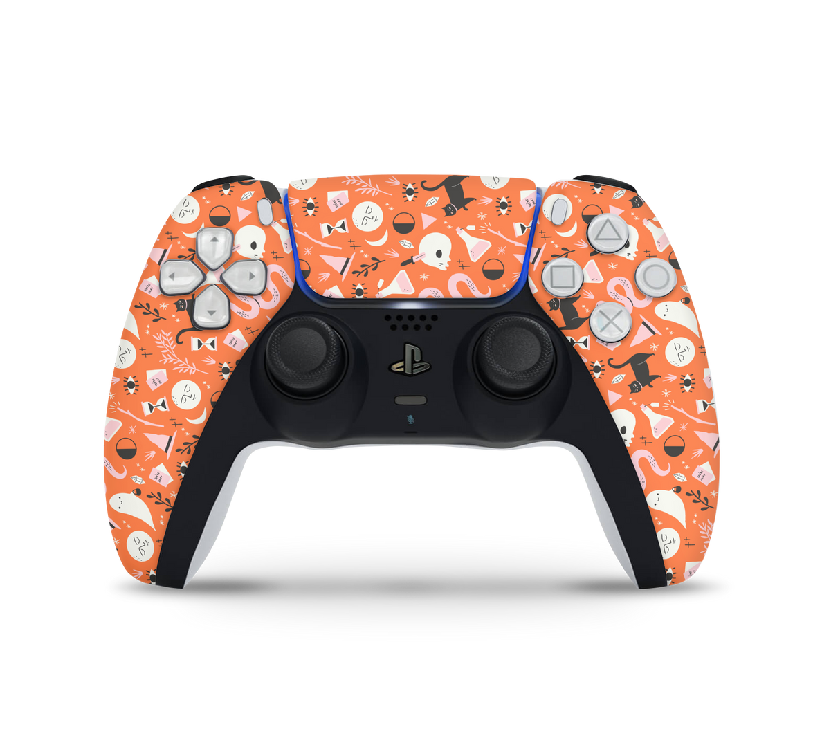 Playstation 5 Controller Skin Halloween Pattern