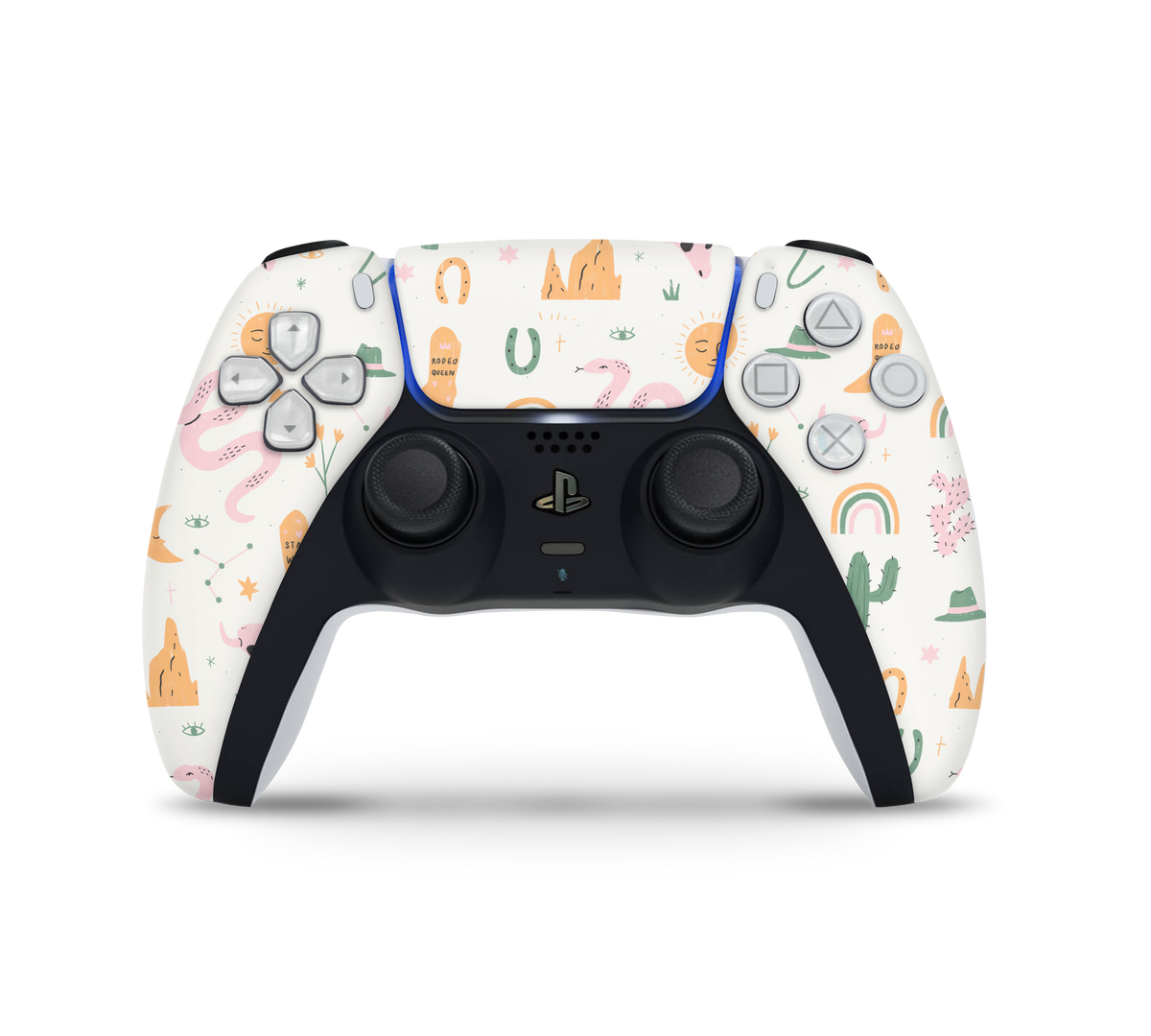 Ps Controller Pattern Playstation 5 Controller Skin Wildwest Pattern – CUCU Covers