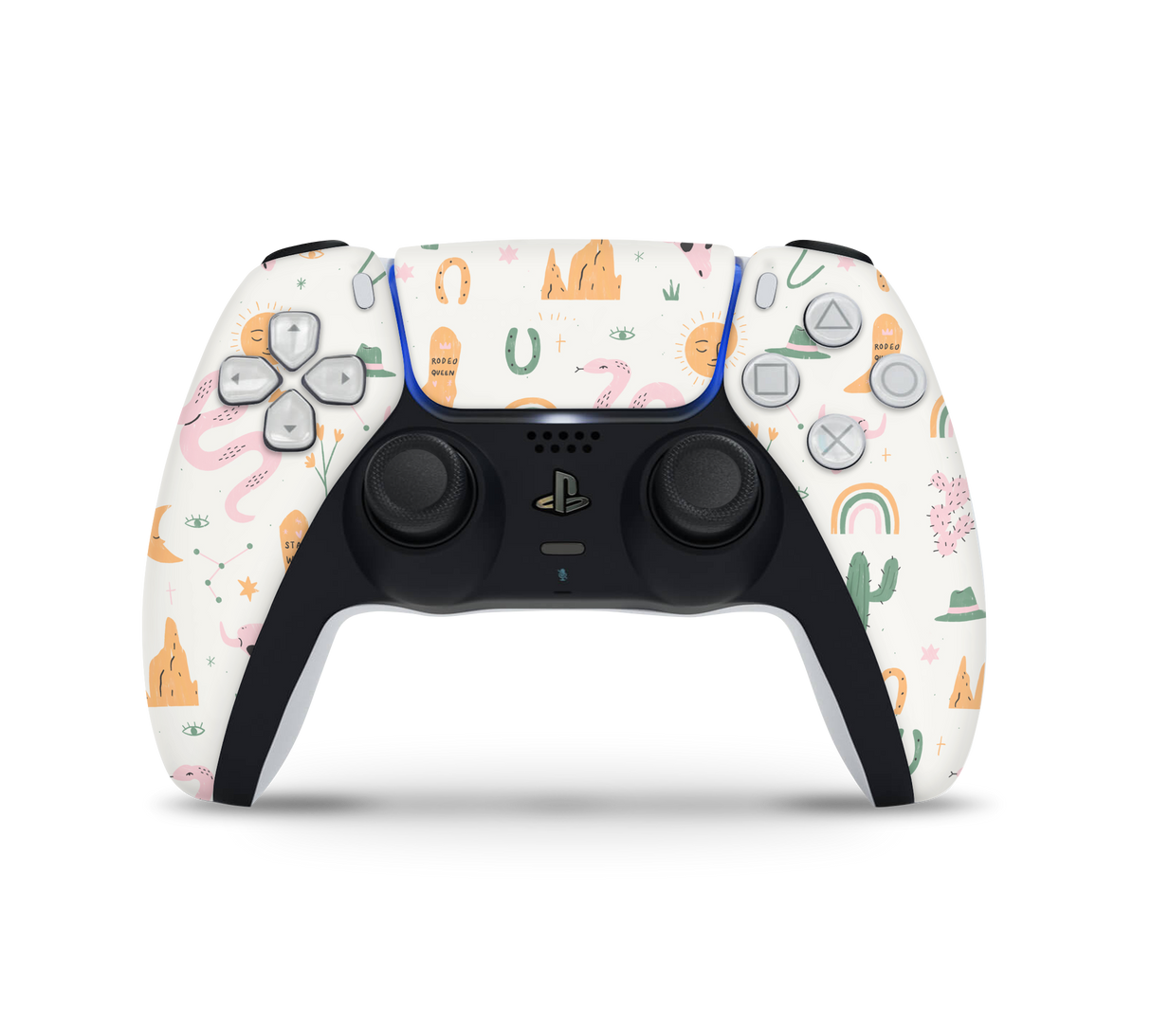 Playstation 5 Controller Skin Wildwest Pattern