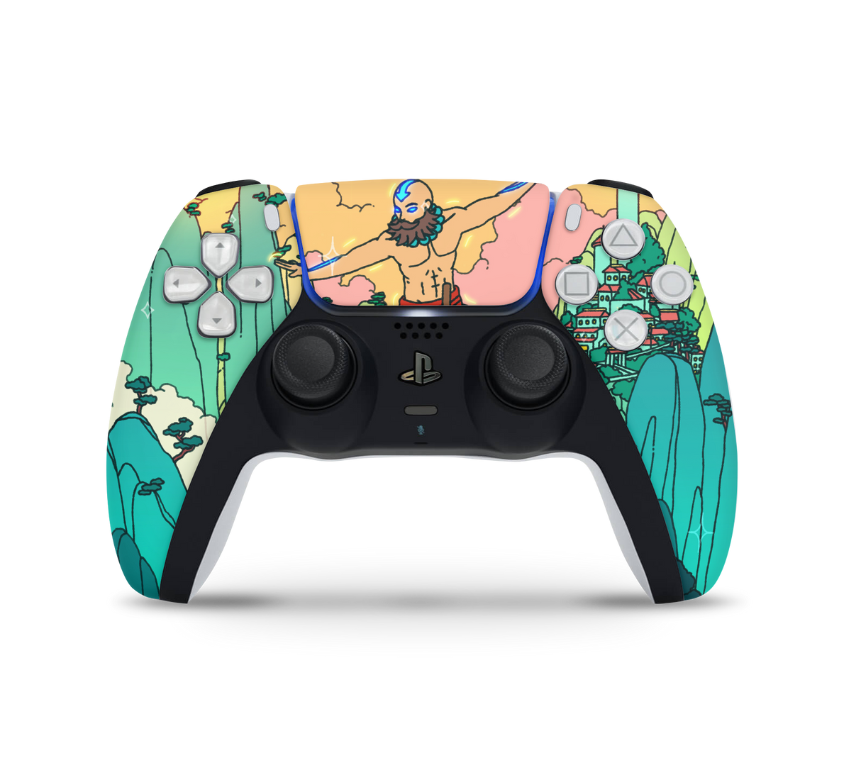 Playstation 5 Controller Skin Aang Atla