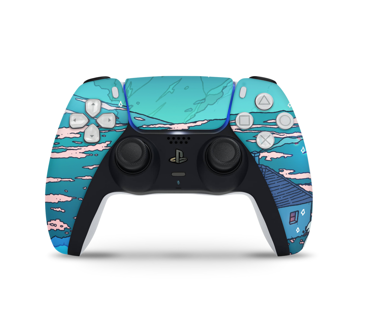 Playstation 5 Controller Skin Crystal Shower