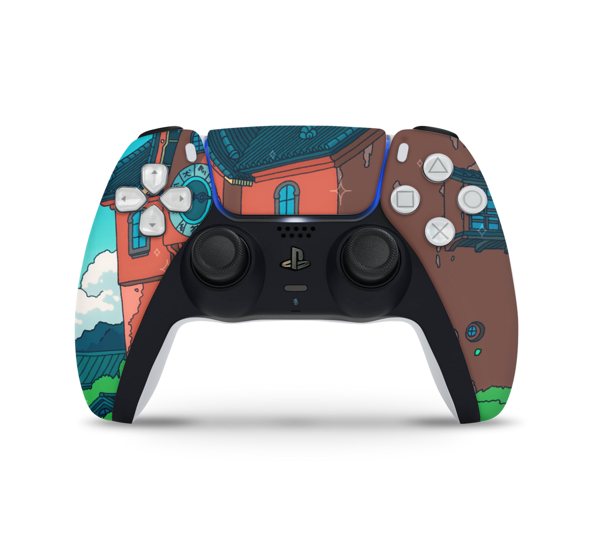 Playstation 5 Controller Skin Spirited Entrace Day