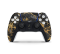 Playstation 5 Controller Skin Gold Marble