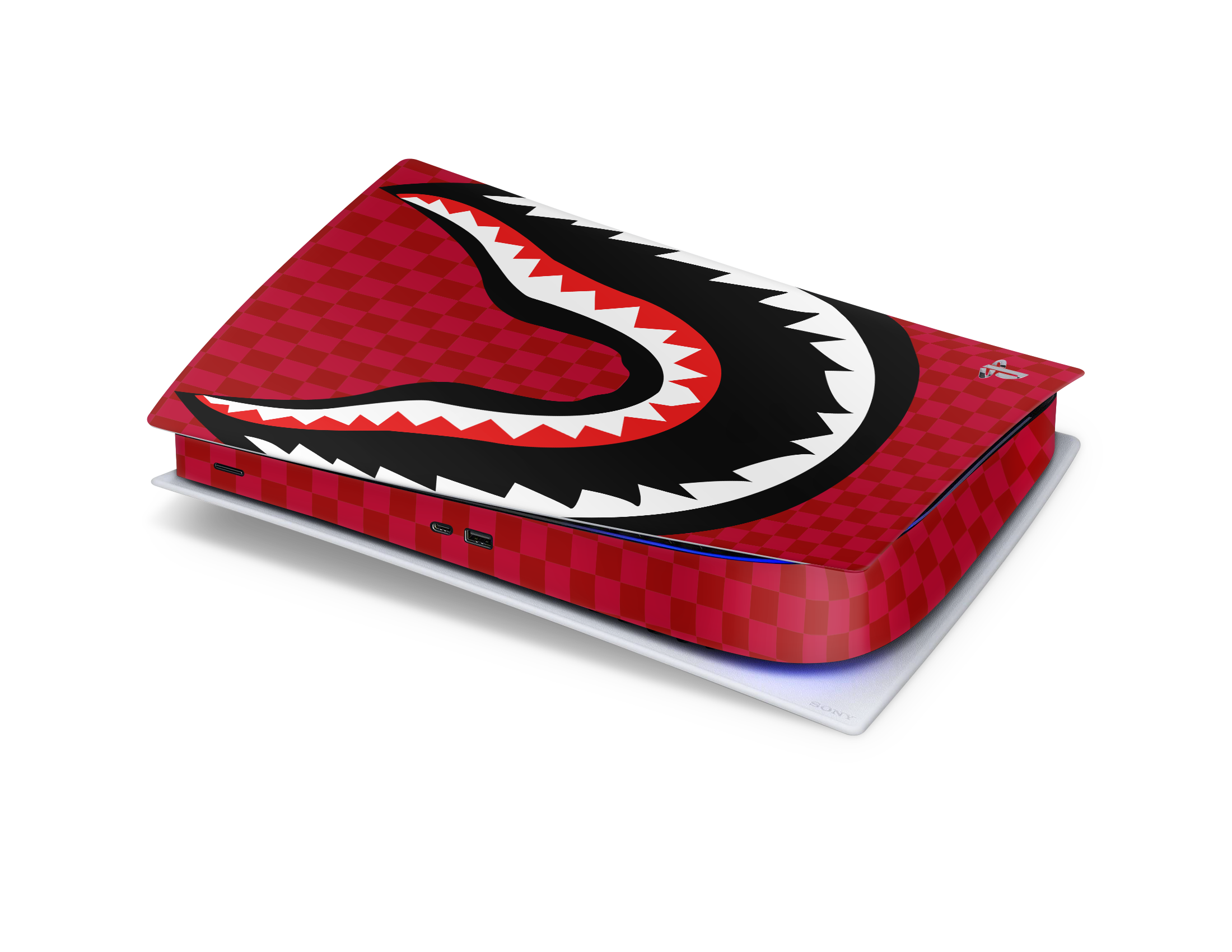 Playstation 5 Digital Skin Shark Bite