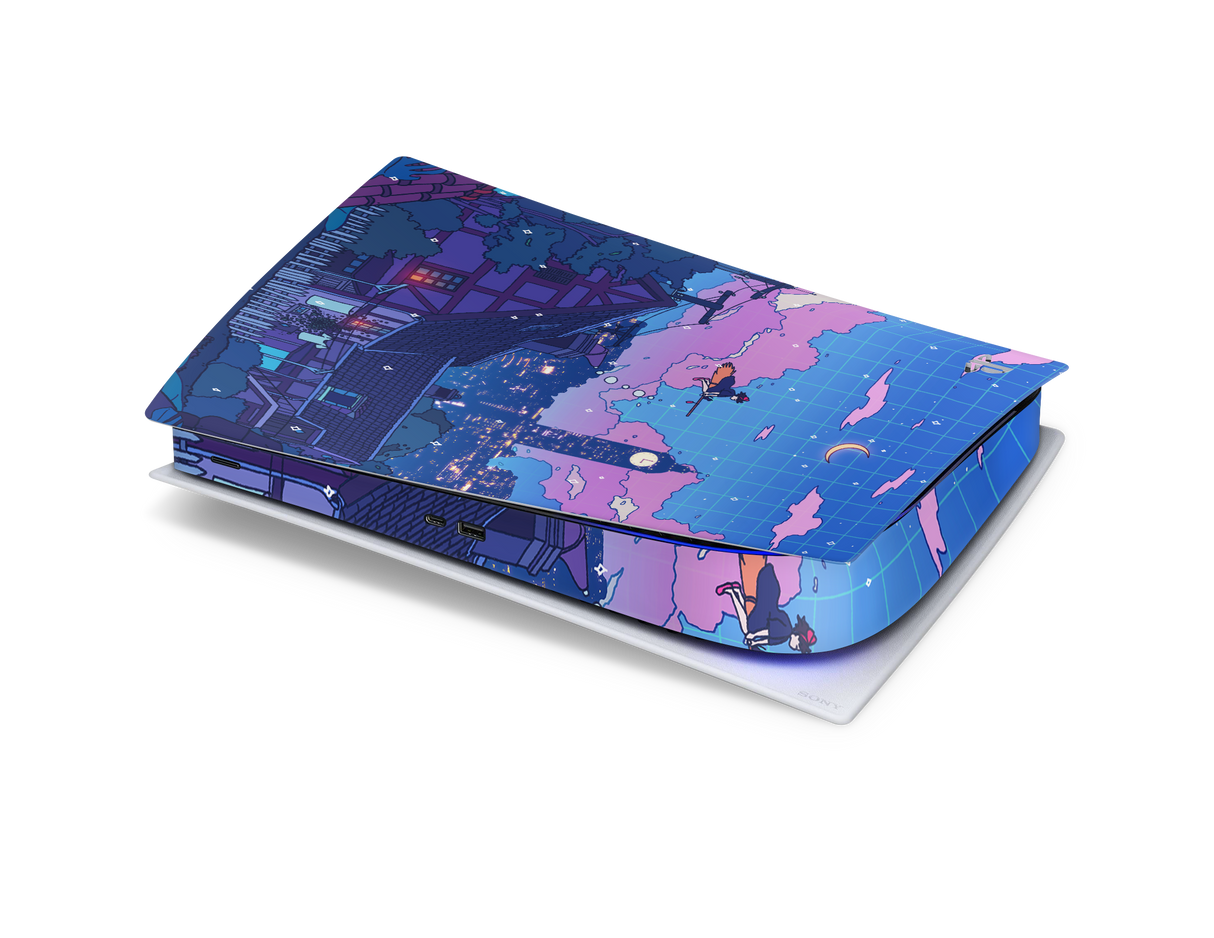 Playstation 5 Digital Skin Night Flight