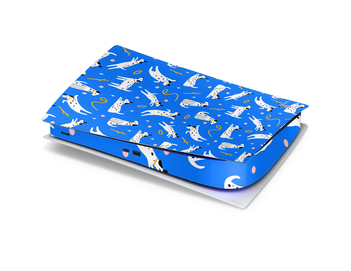 Playstation 5 Digital Skin Cobalt Dog