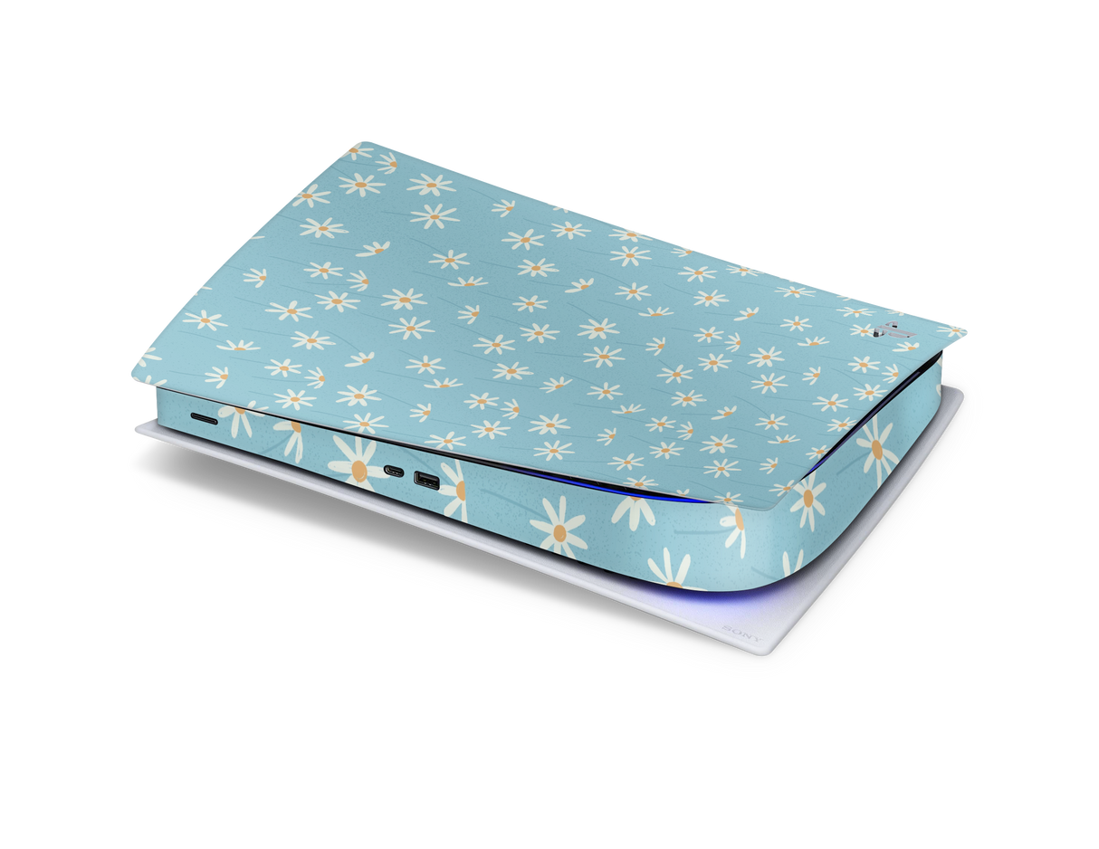 Playstation 5 Digital Skin Daisy Blue