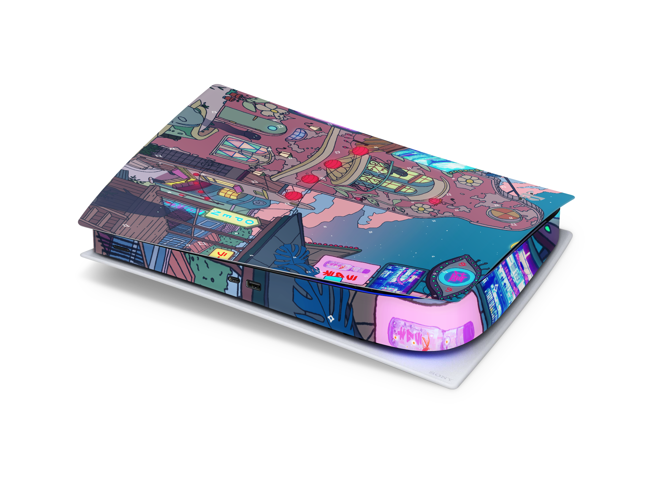 Playstation 5 Digital Skin Away & Chill