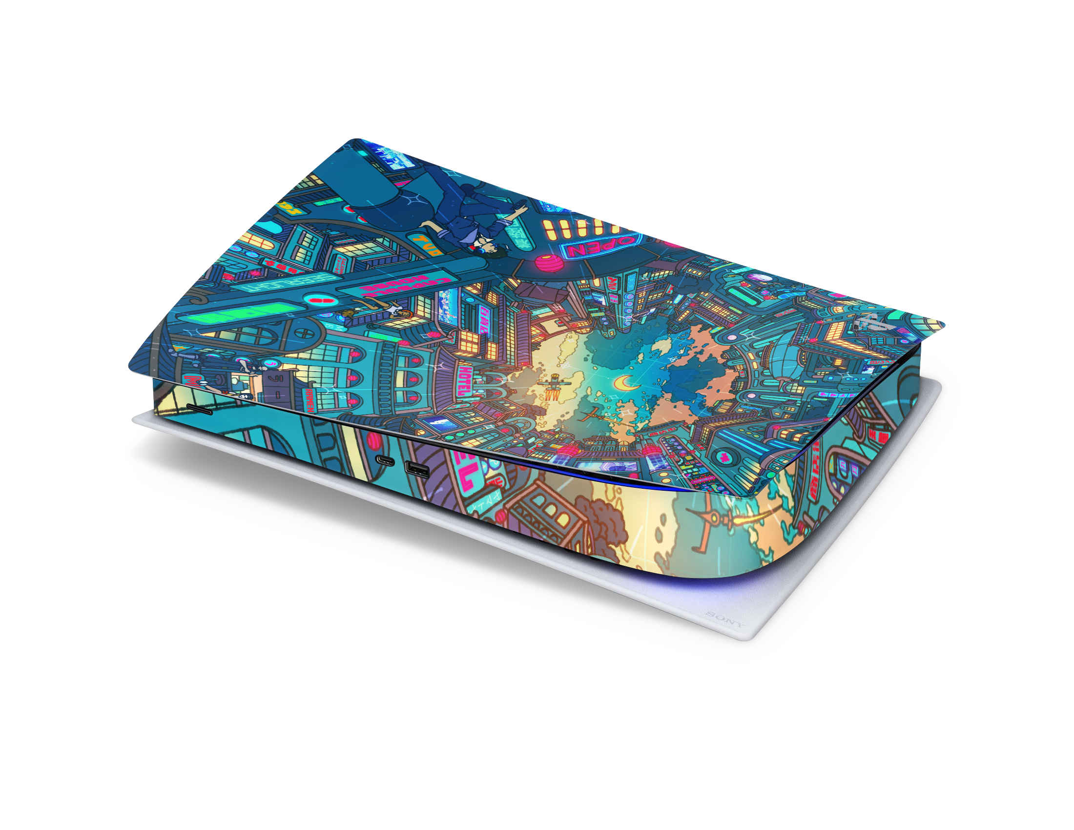 Playstation 5 Digital Skin High-Rise