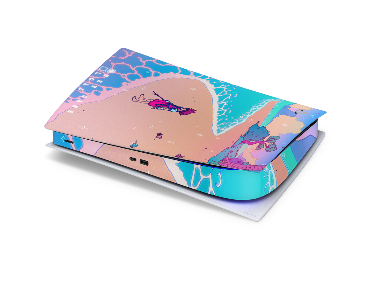 Playstation 5 Digital Skin KH Waves