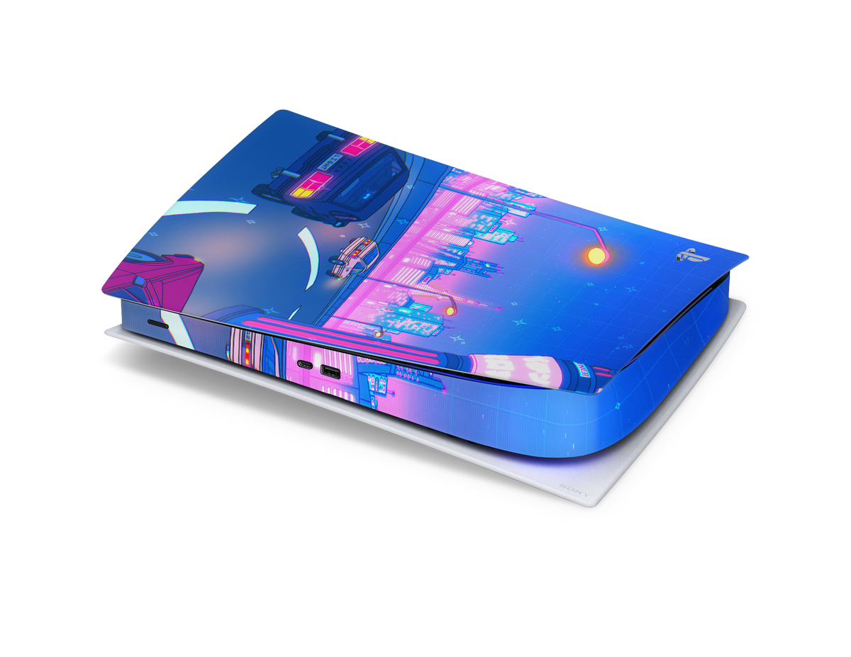 Playstation 5 Digital Skin Late Night Drive