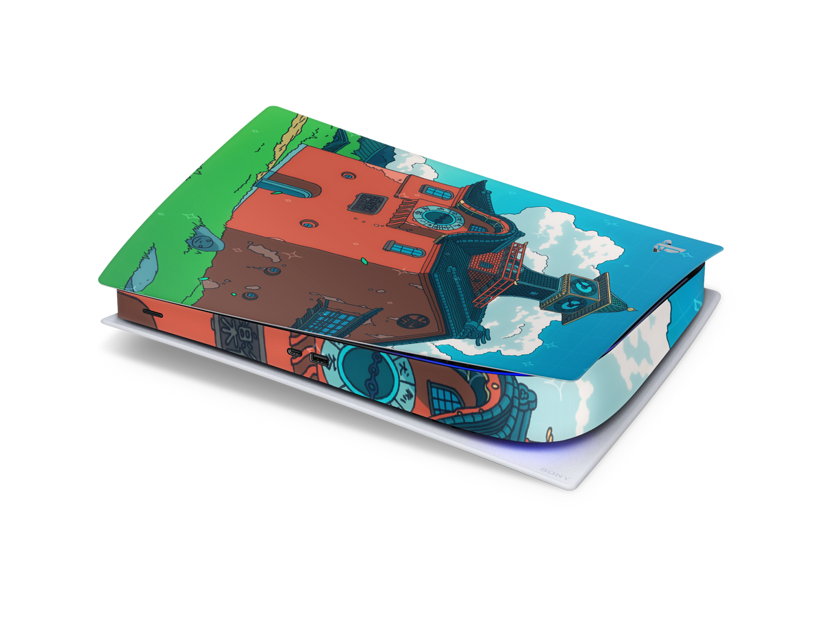 Playstation 5 Digital Skin Lunar Dripping