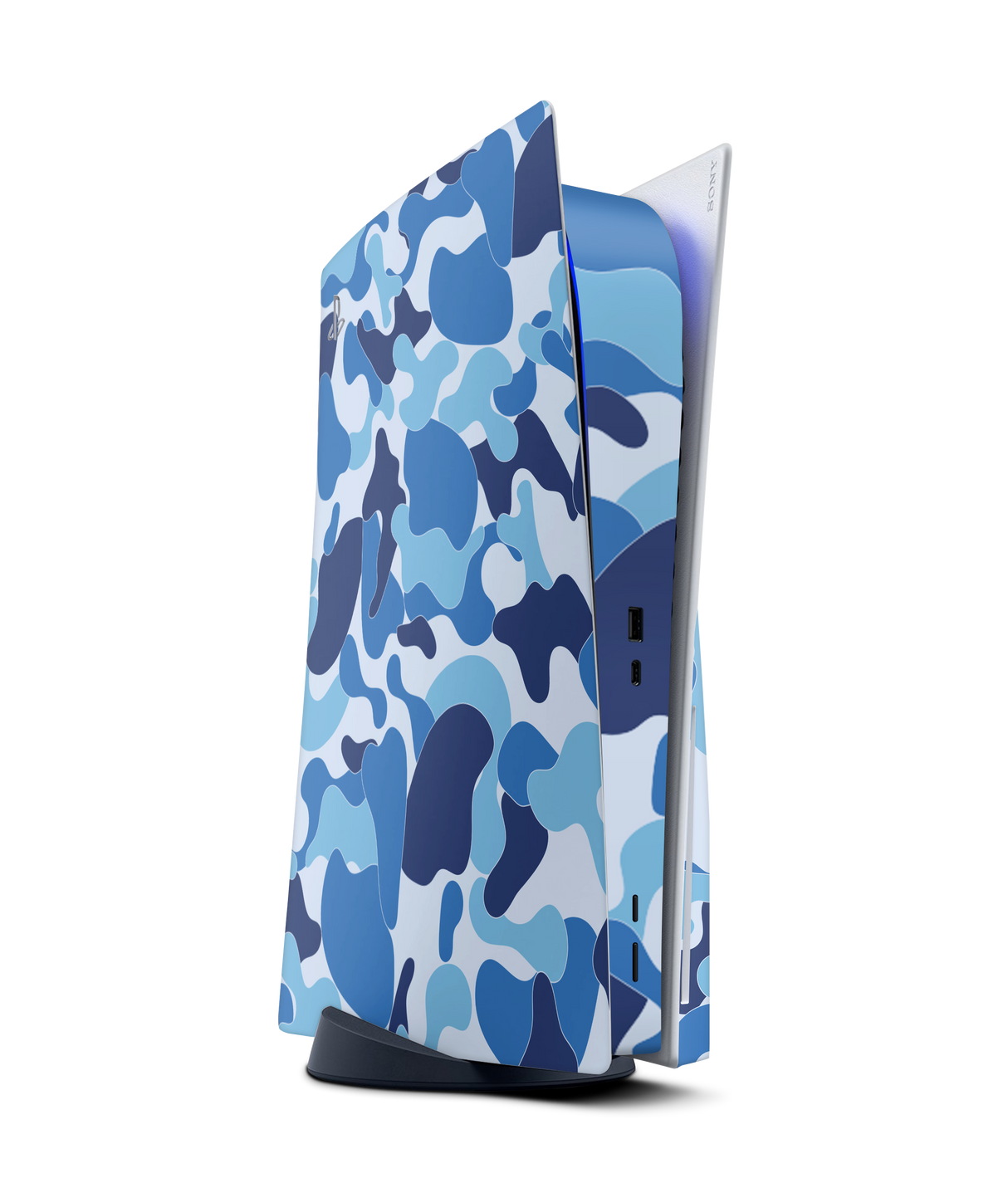 PlayStation 5 Disc Skin Ape Camo Blue