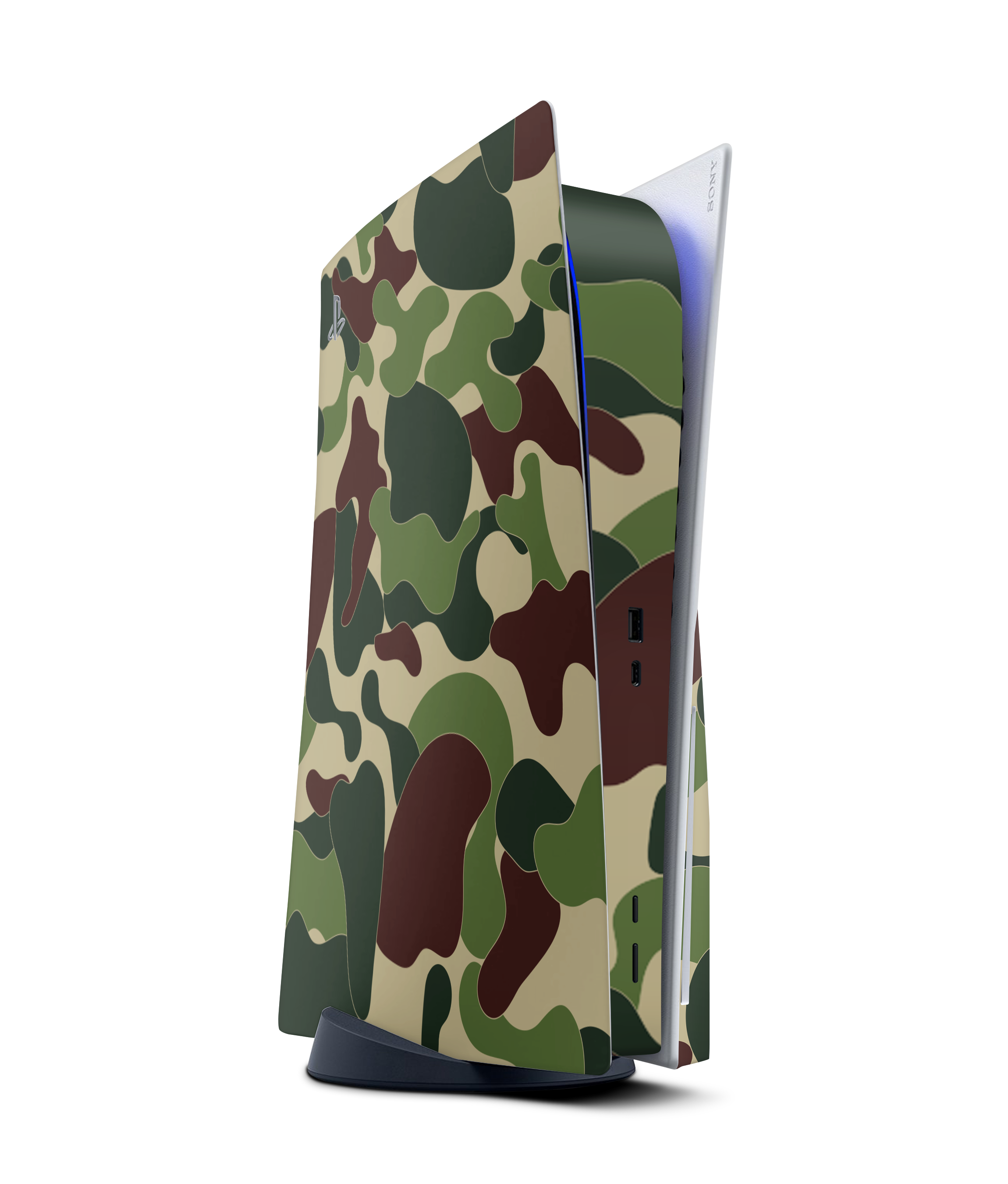 PlayStation 5 Disc Skin Ape Camo Green