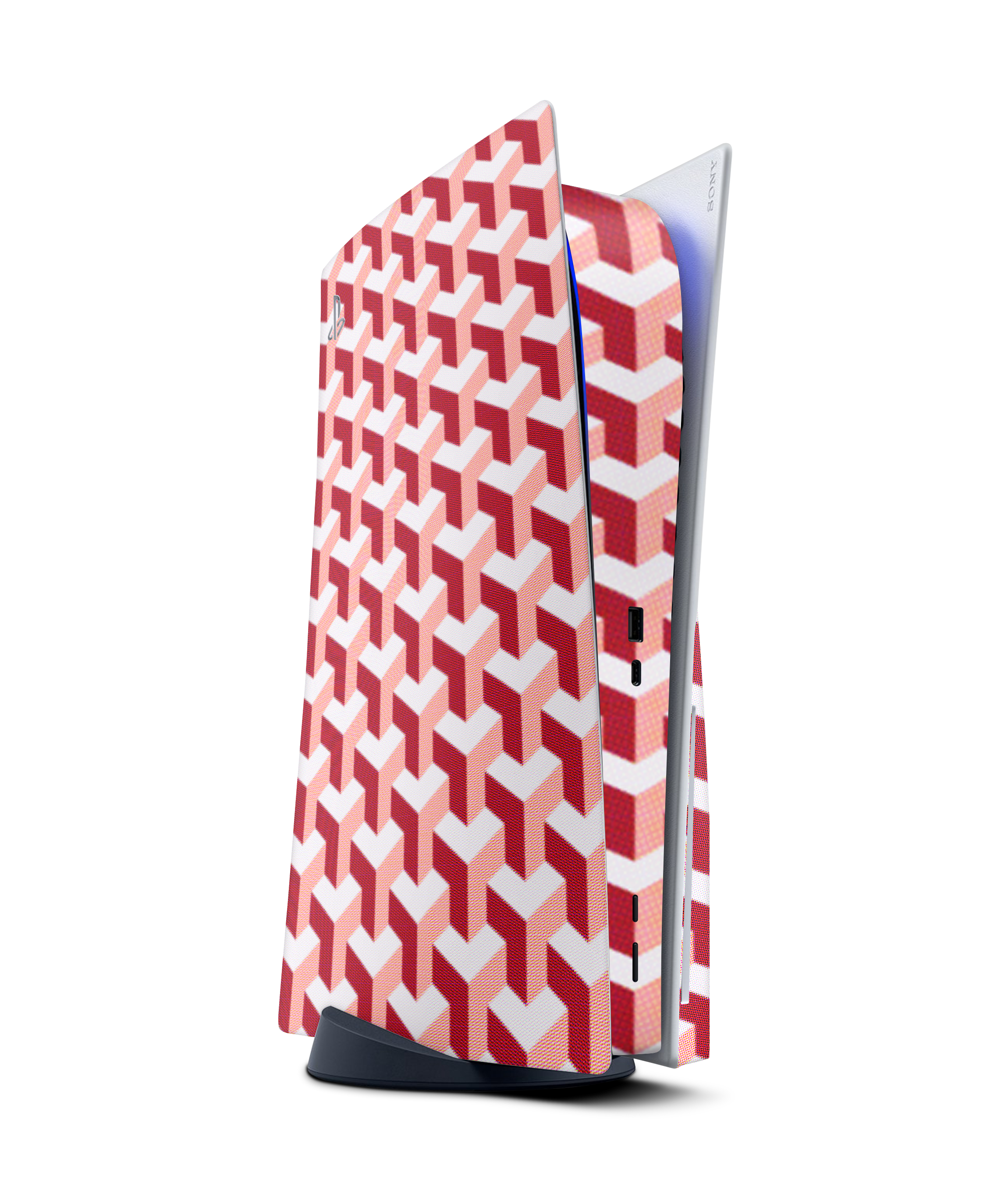 PlayStation 5 Disc Skin GG Red