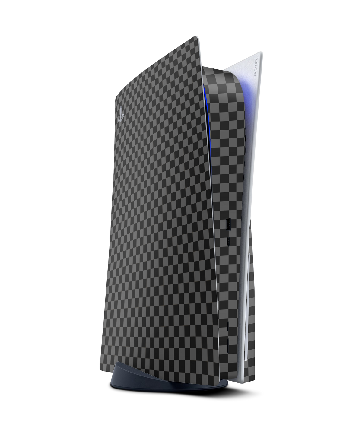 PlayStation 5 Disc Skin Checkers black