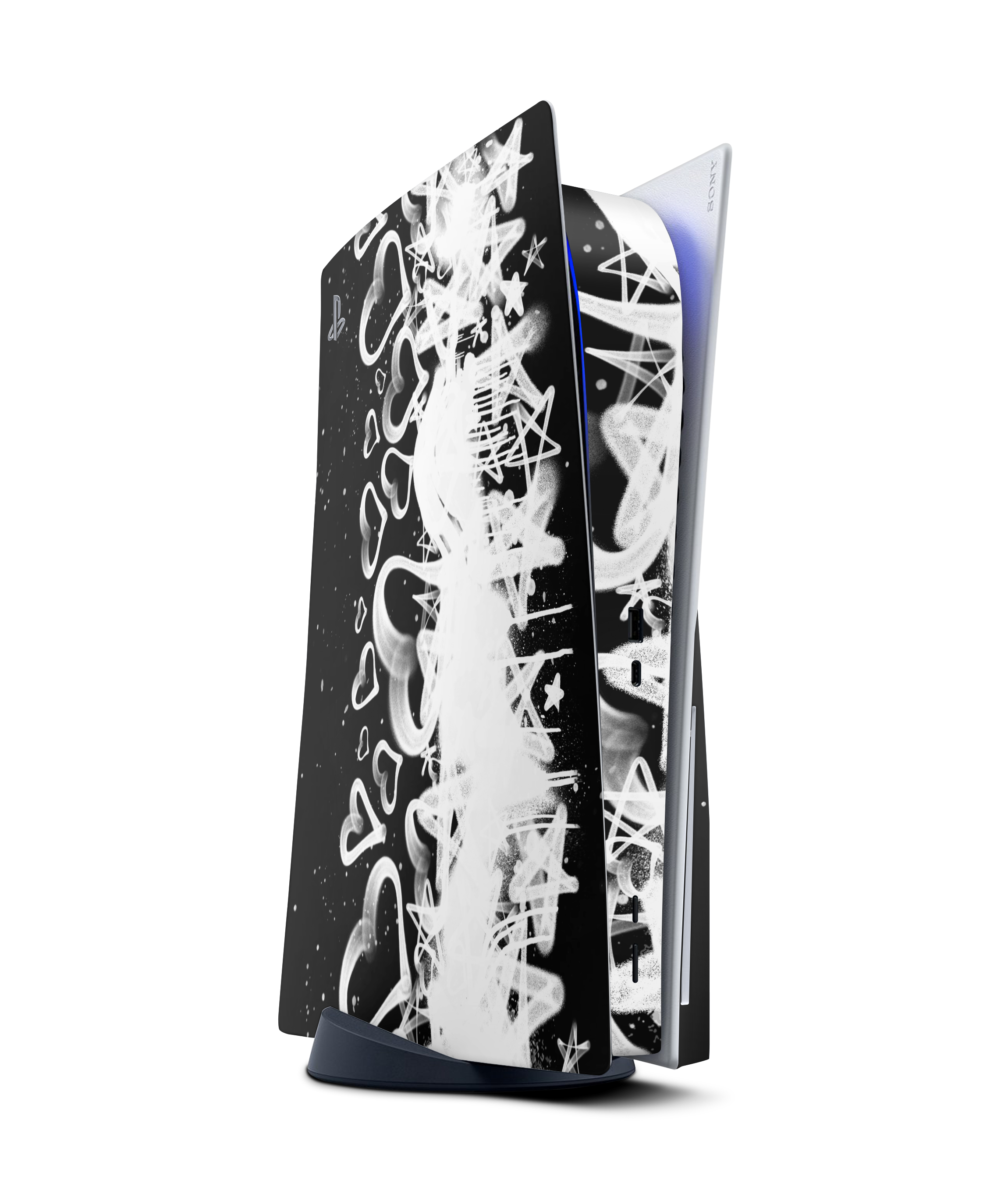 PlayStation 5 Disc Skin Hearts and Stars