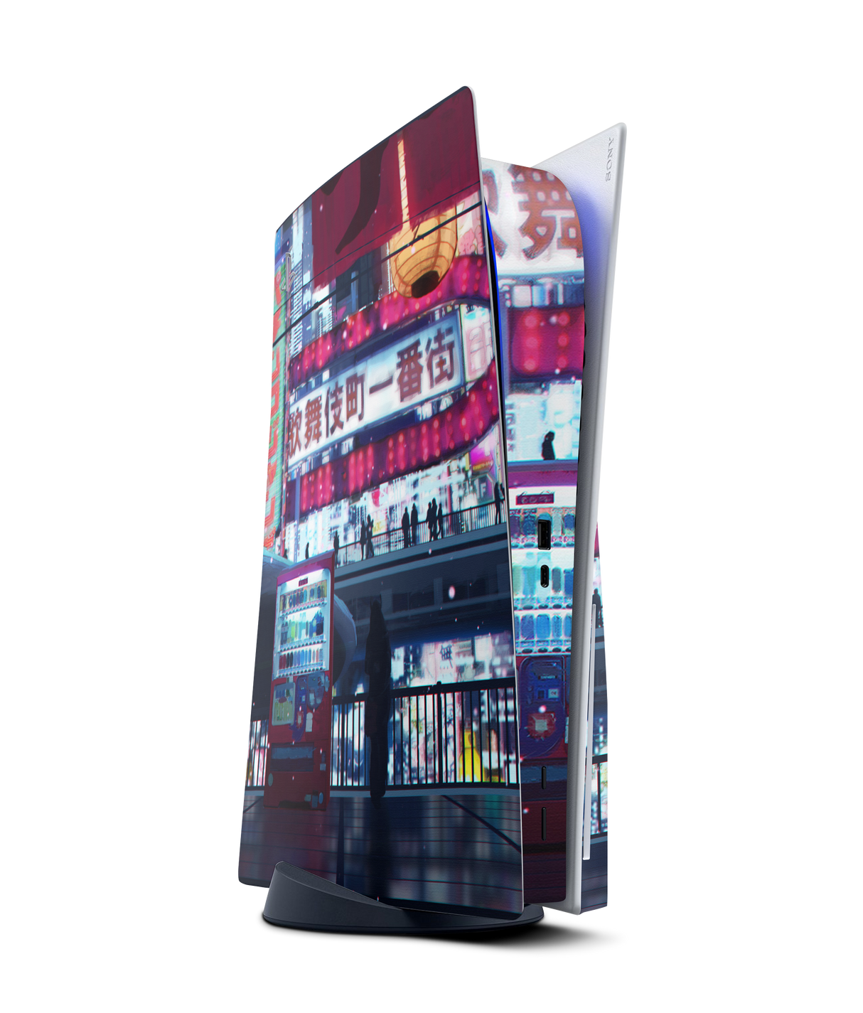 PlayStation 5 Disc Skin Cyberpunk Streets