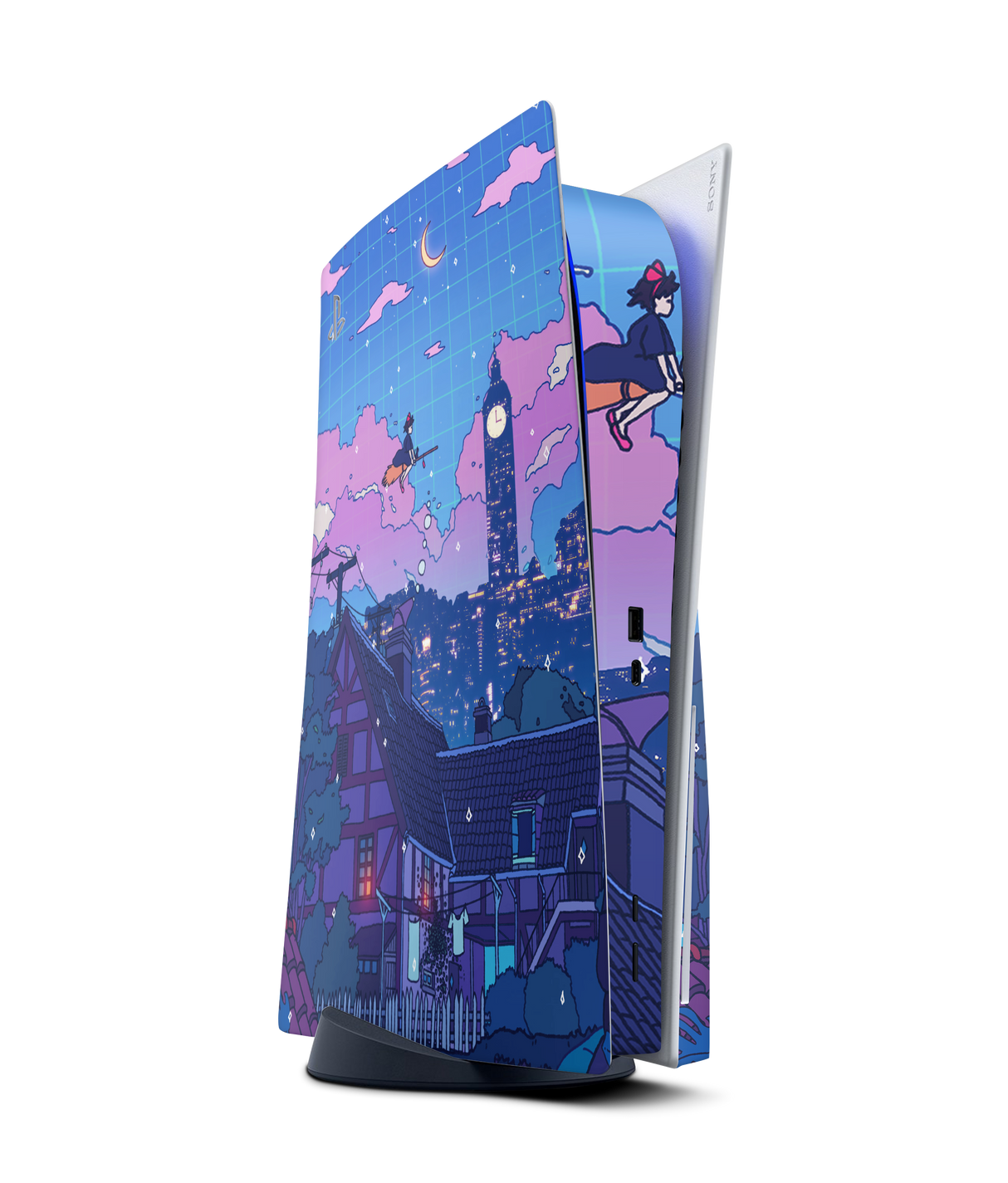 PlayStation 5 Disc Skin Night Flight