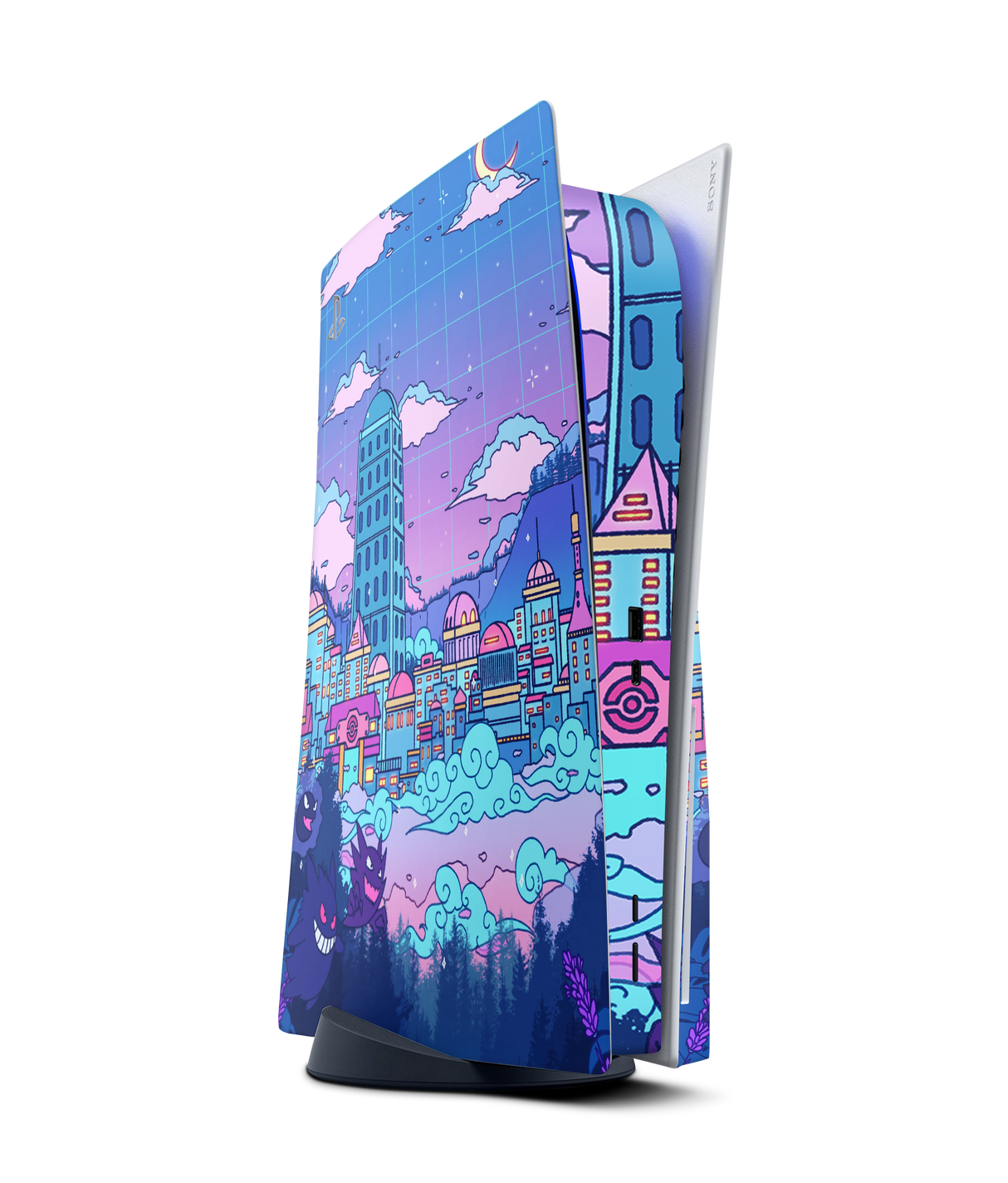 PlayStation 5 Disc Skin Lavender town