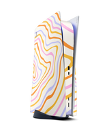 PlayStation 5 Disc Skin Abstract Rainbow