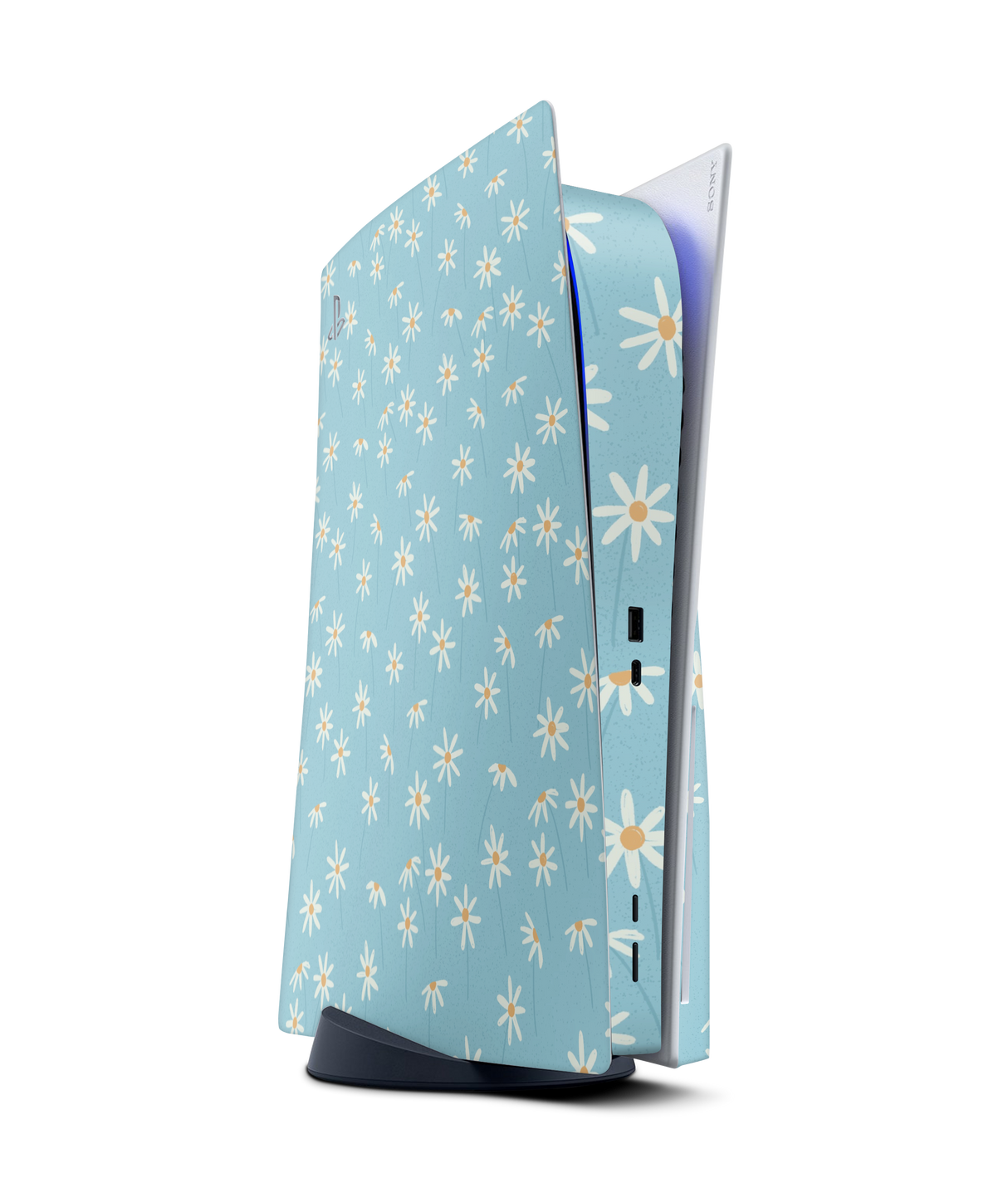 PlayStation 5 Disc Skin Daisy Blue