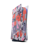 PlayStation 5 Disc Skin Purple Floral