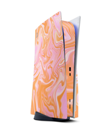 PlayStation 5 Disc Skin Retro Lava