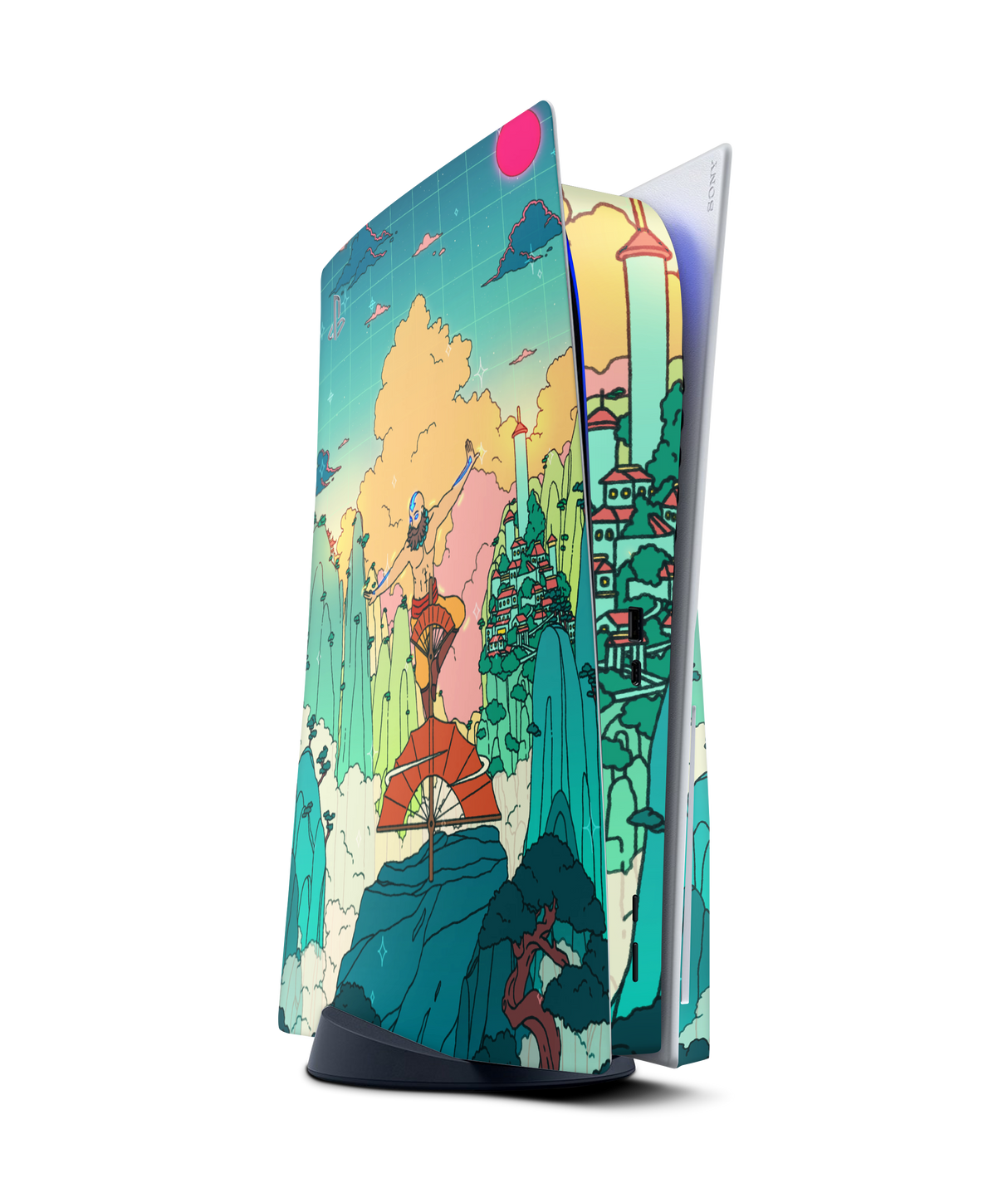 PlayStation 5 Disc Skin Aang Atla