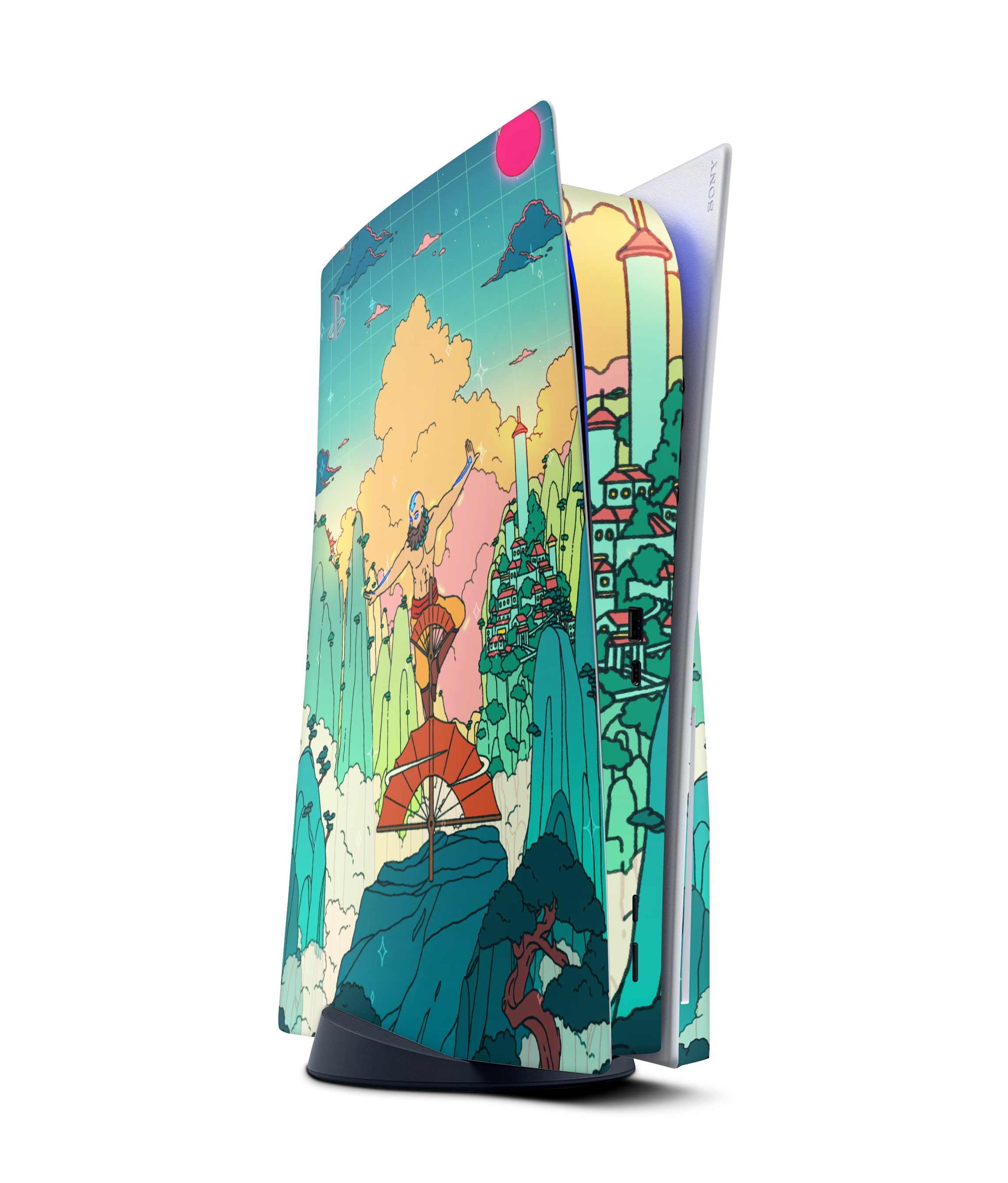 PlayStation 5 Disc Skin Aang Atla