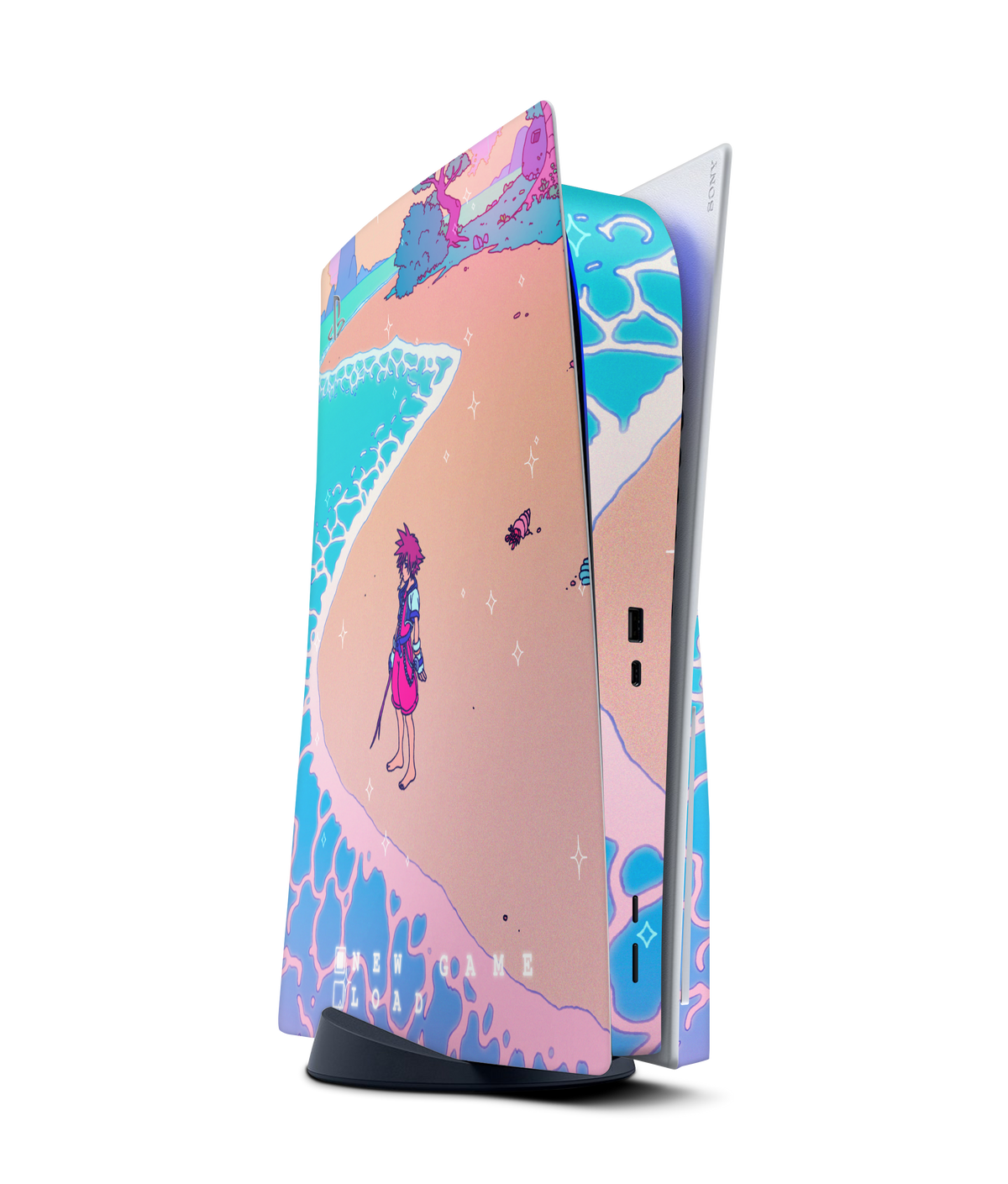 PlayStation 5 Disc Skin KH Waves