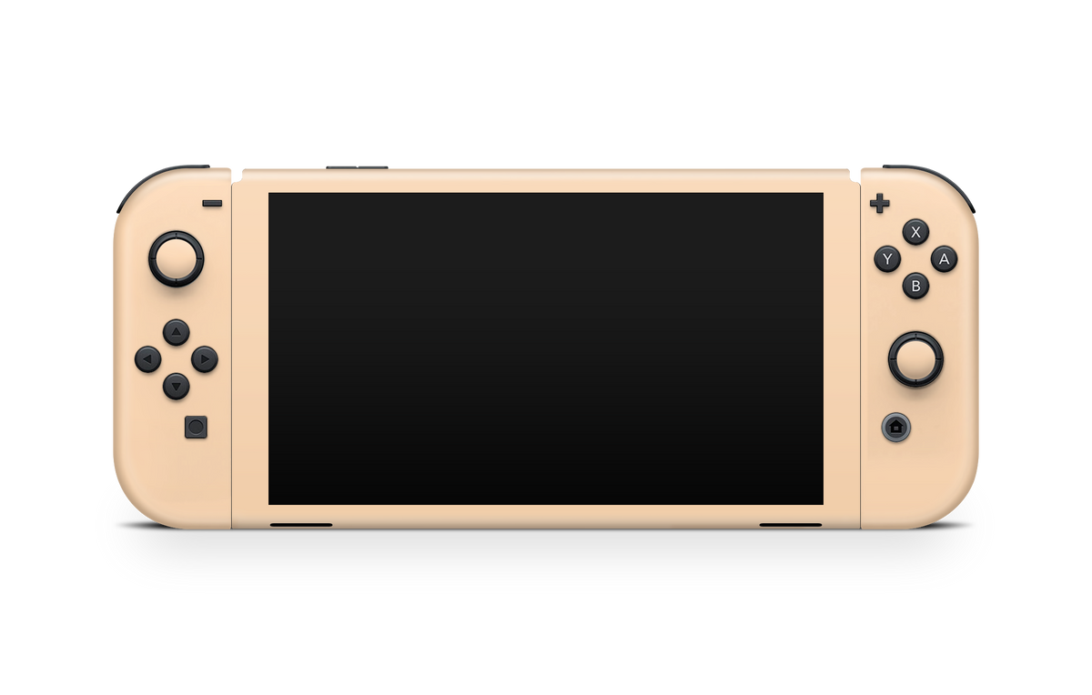 Nintendo Switch OLED Skin Pale Peach