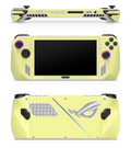 Asus ROG Ally Skin Pale Yellow