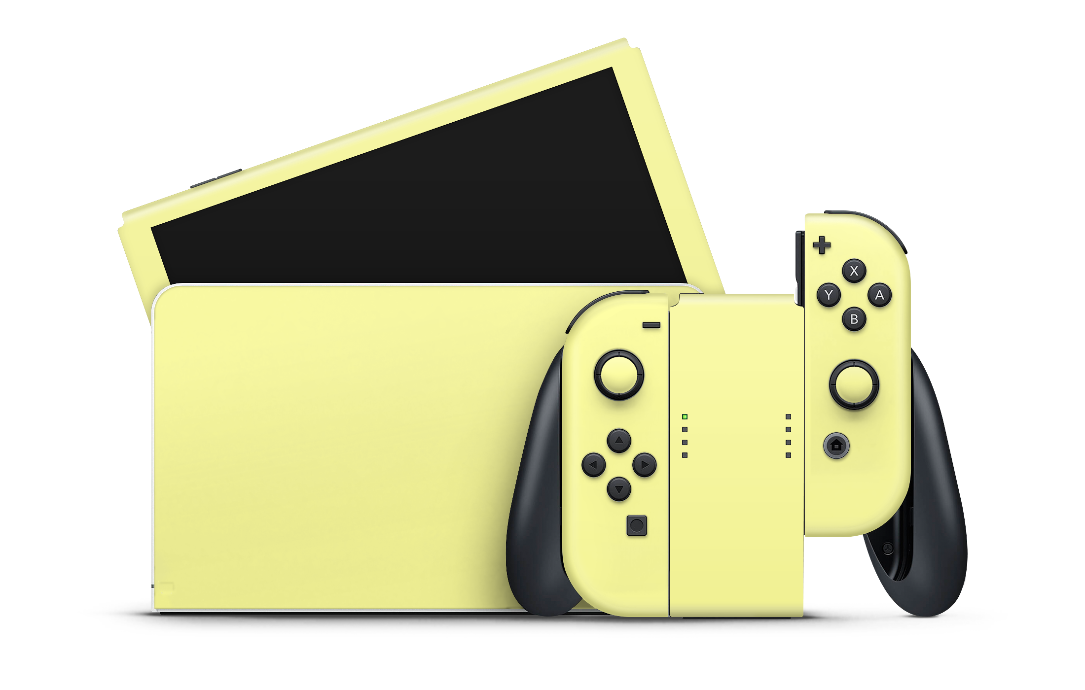 Nintendo Switch OLED Skin Pale Yellow