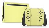 Nintendo Switch 2017 Skin Pale Yellow