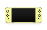 Nintendo Switch OLED Skin Pale Yellow