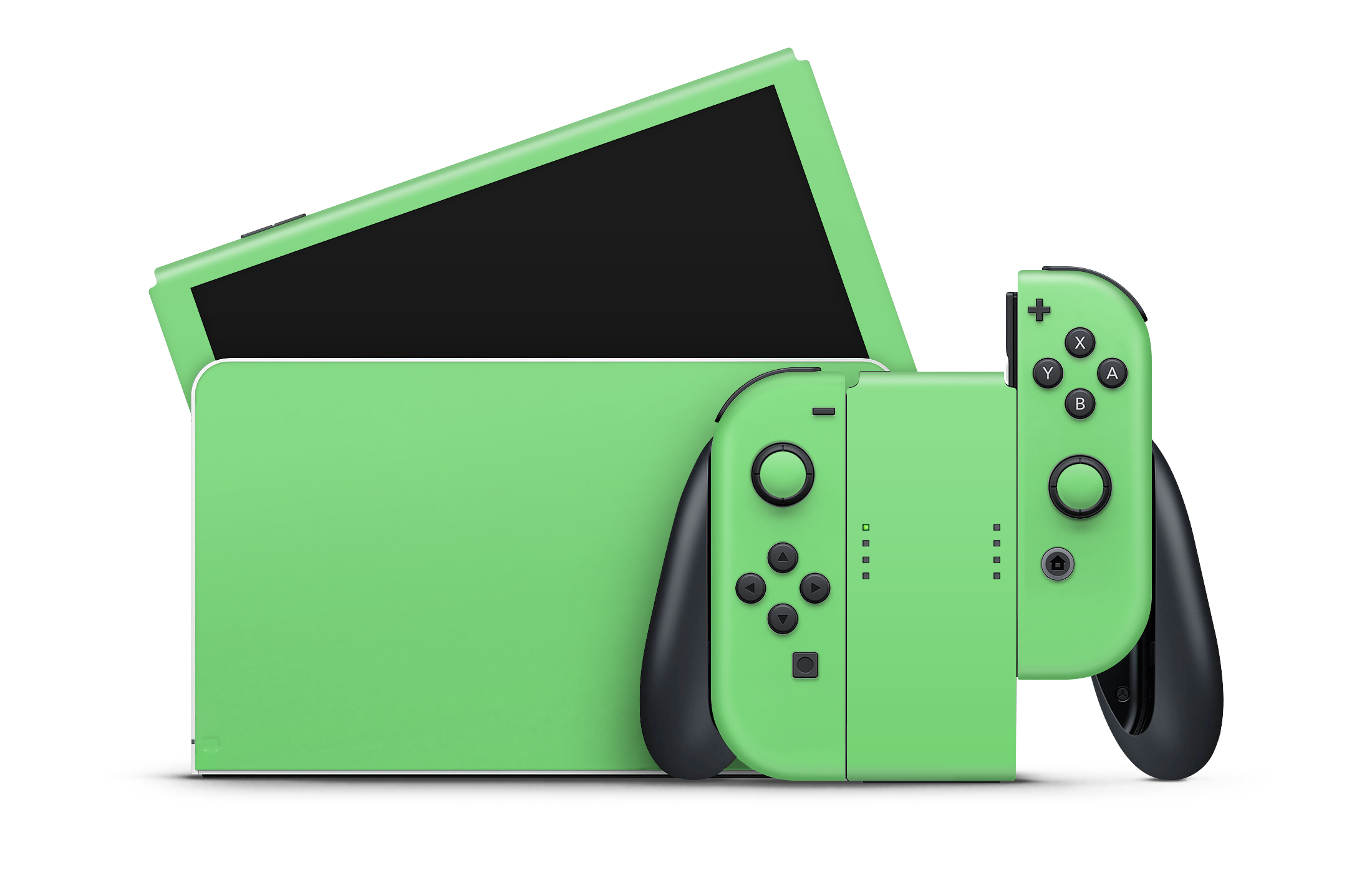 Nintendo Switch OLED Skin Pastel Green