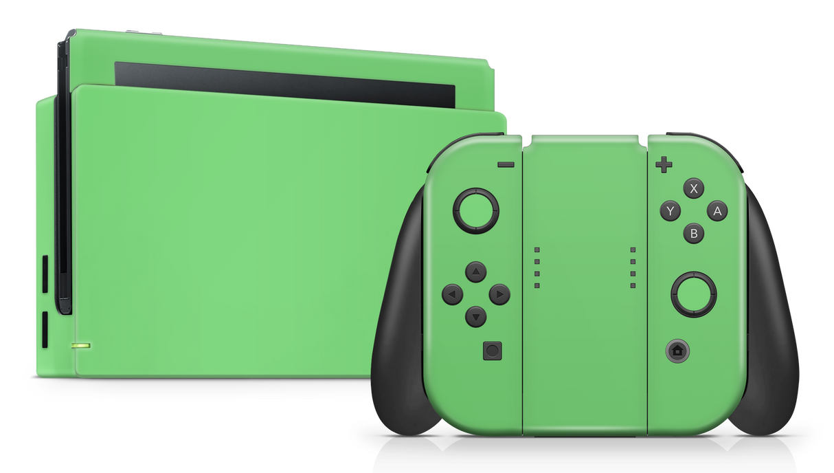 Nintendo Switch 2017 Skin Pastel Green