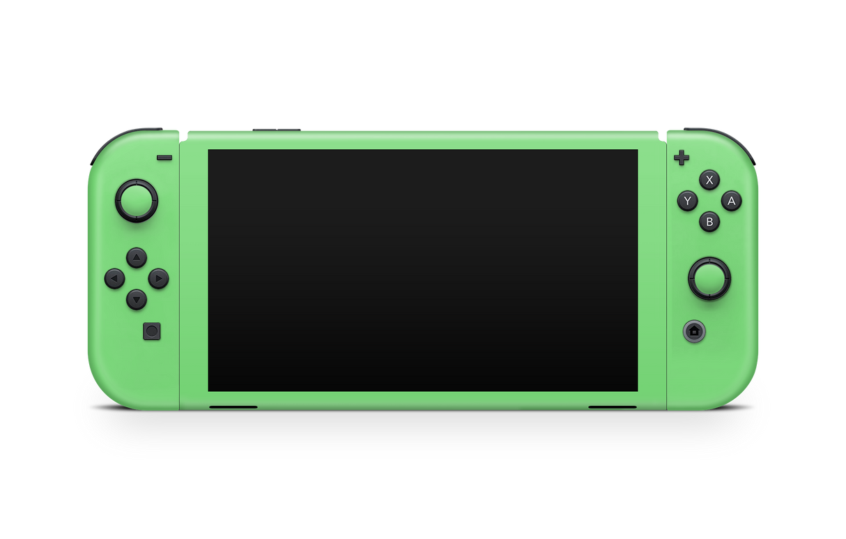 Nintendo Switch OLED Skin Pastel Green