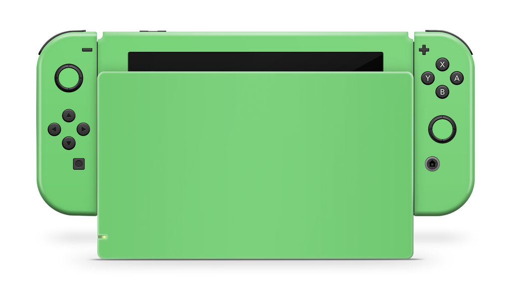 Nintendo Switch 2017 Skin Pastel Green
