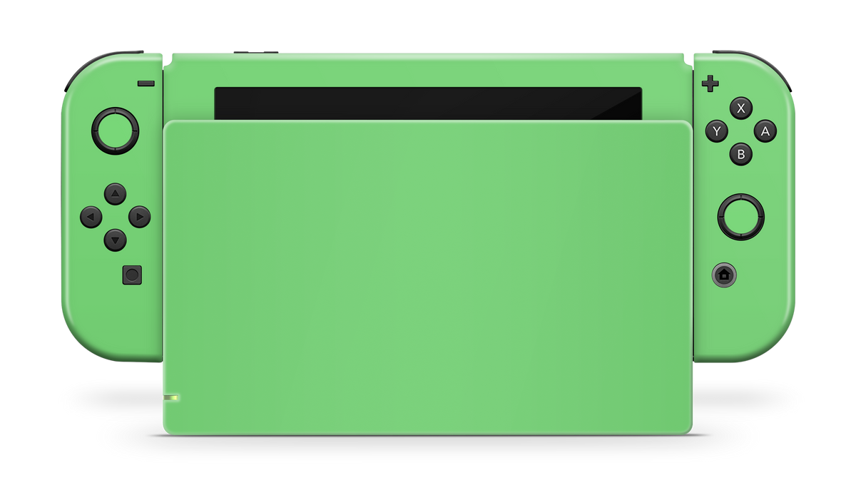 Nintendo Switch 2017 Skin Pastel Green