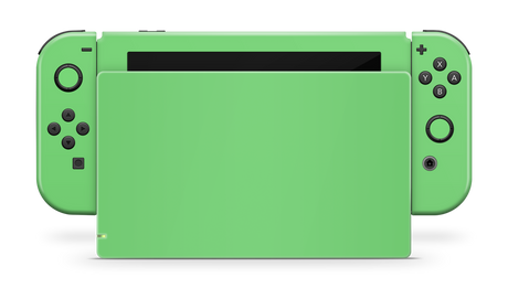 Nintendo Switch 2017 Skin Pastel Green