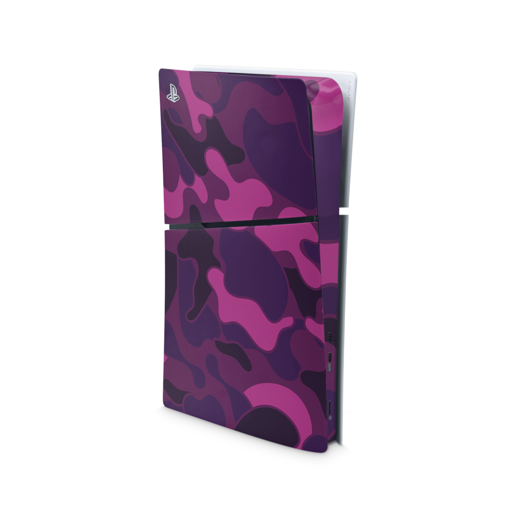 PlayStation Slim Digital Ape Camo Purple