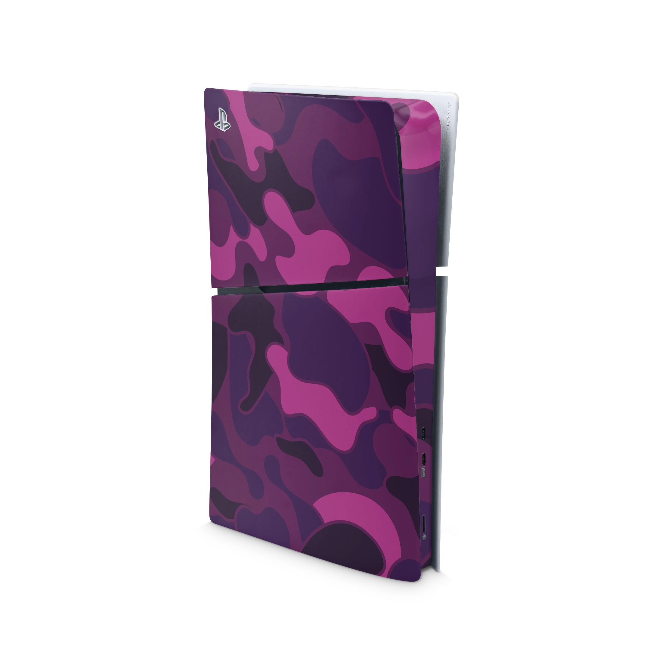 PlayStation Slim Digital Ape Camo Purple