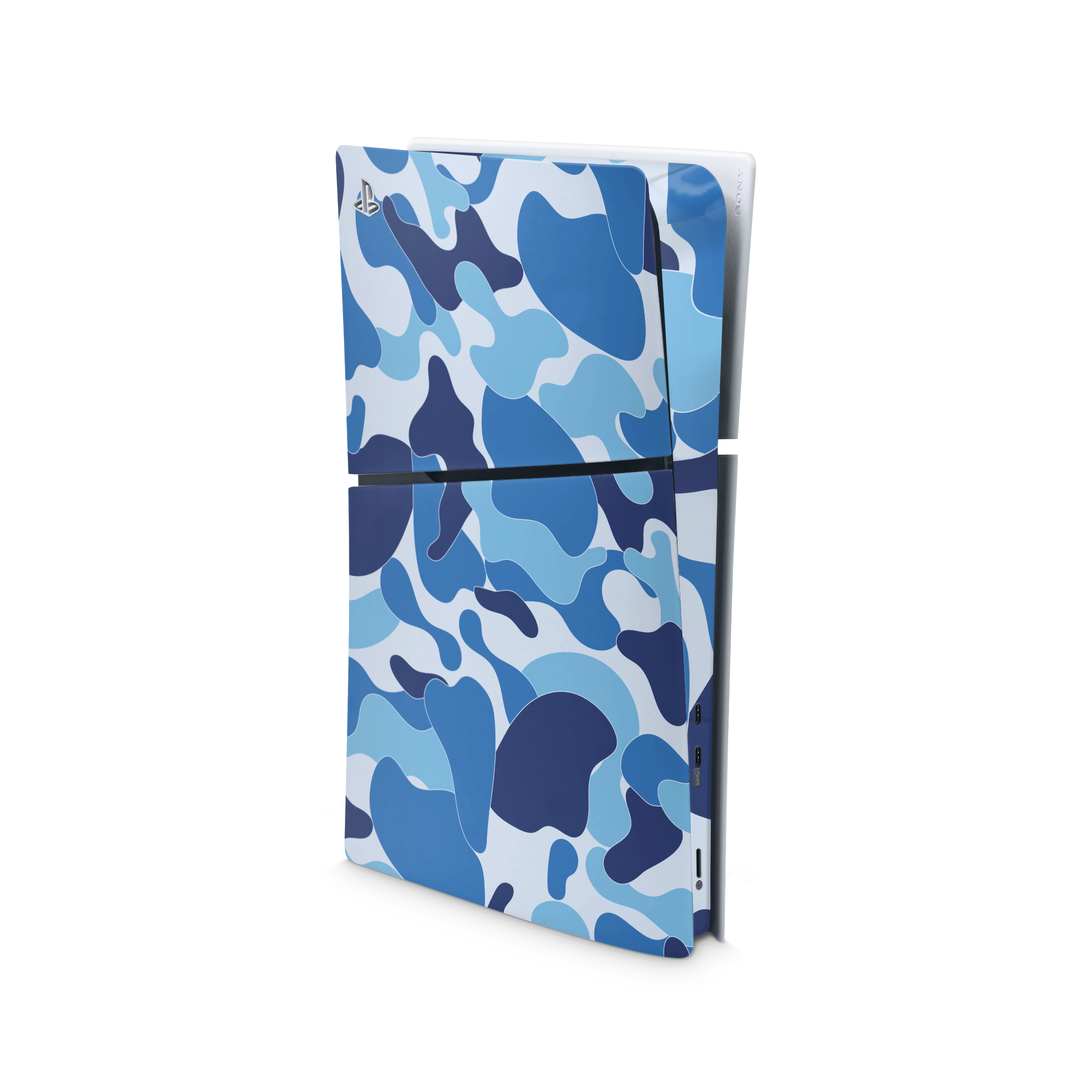 PlayStation Slim Digital Ape Camo Blue