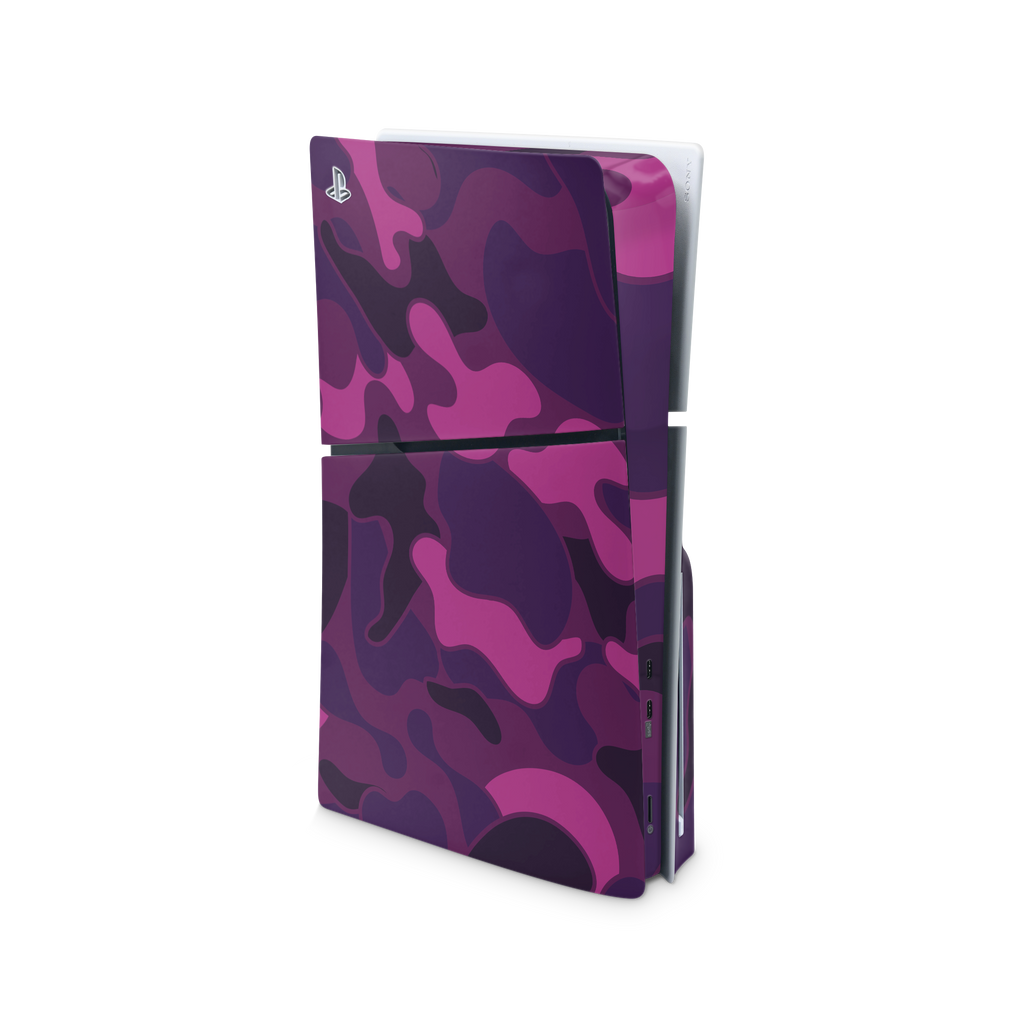 PlayStation Slim Disc Ape Camo Purple